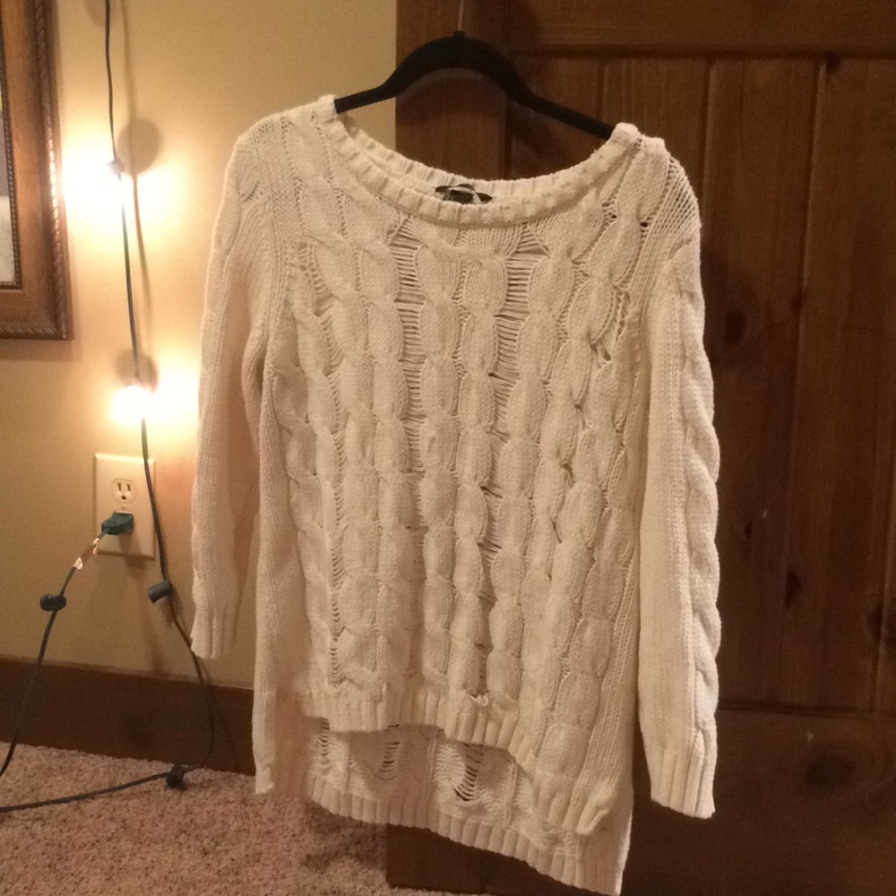 White sweater